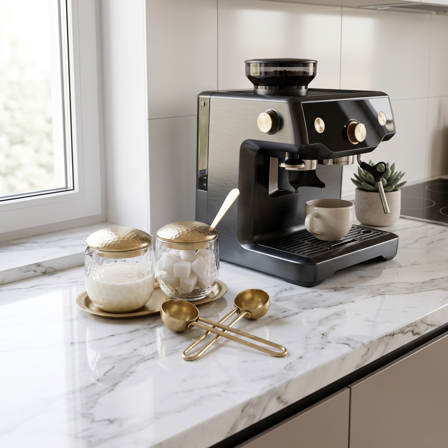 Sugar and Creamer Set