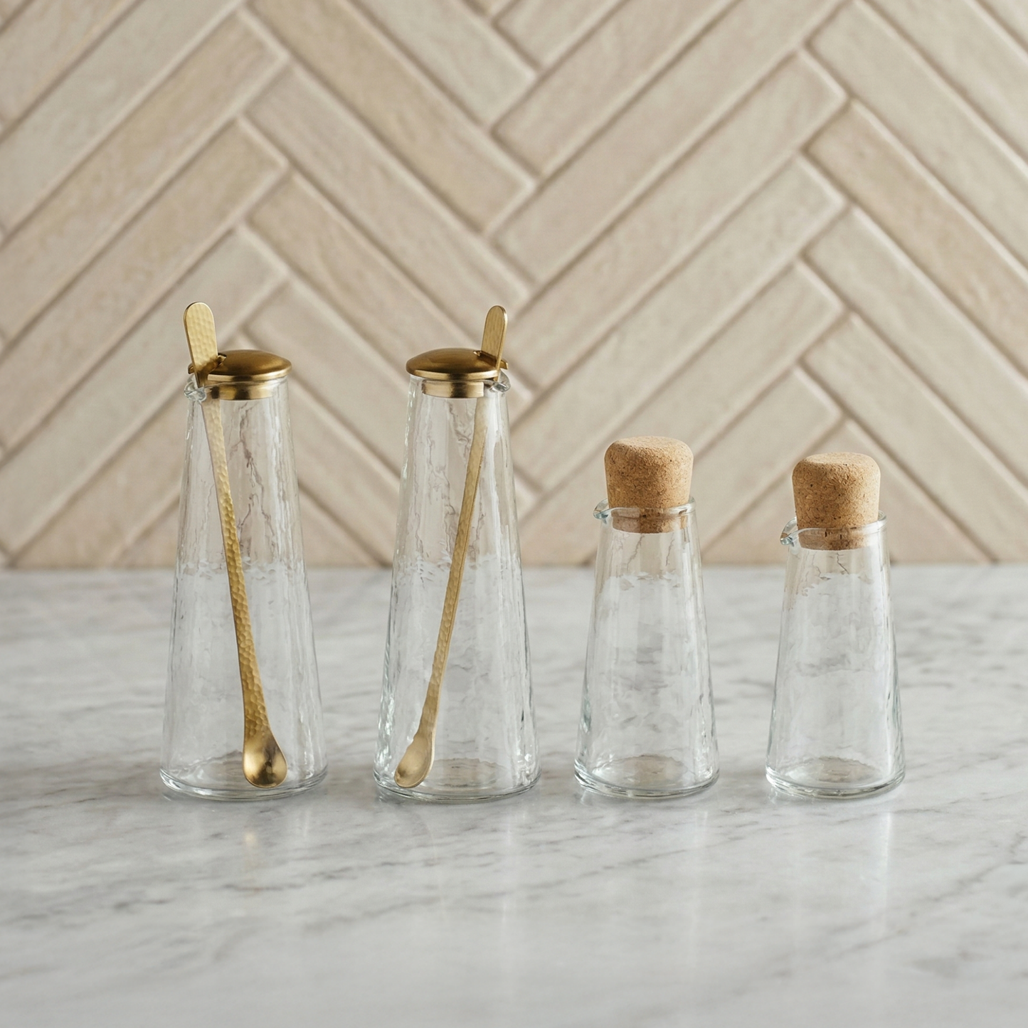 Large Carafe with Spoon Set