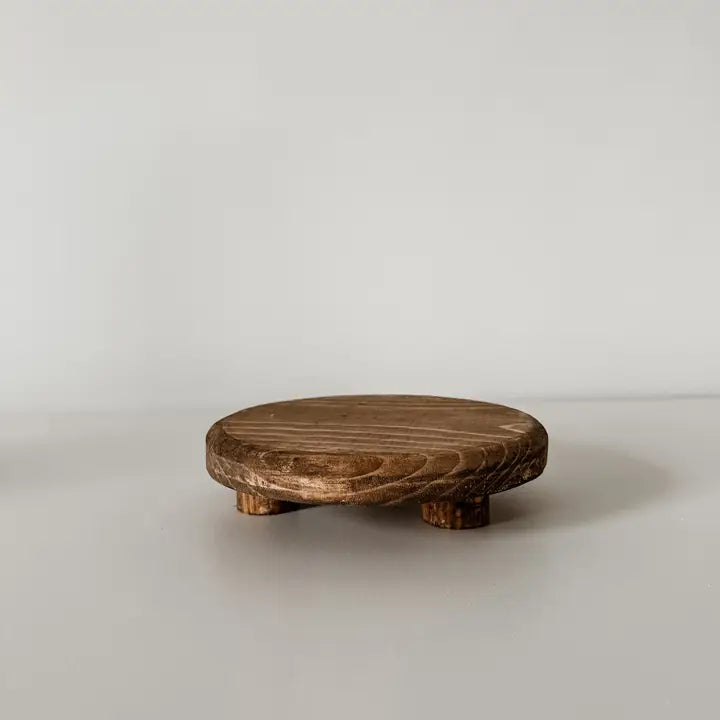 Round Wood Riser