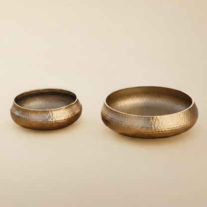 Pebbled Snack Bowls - Set of 2