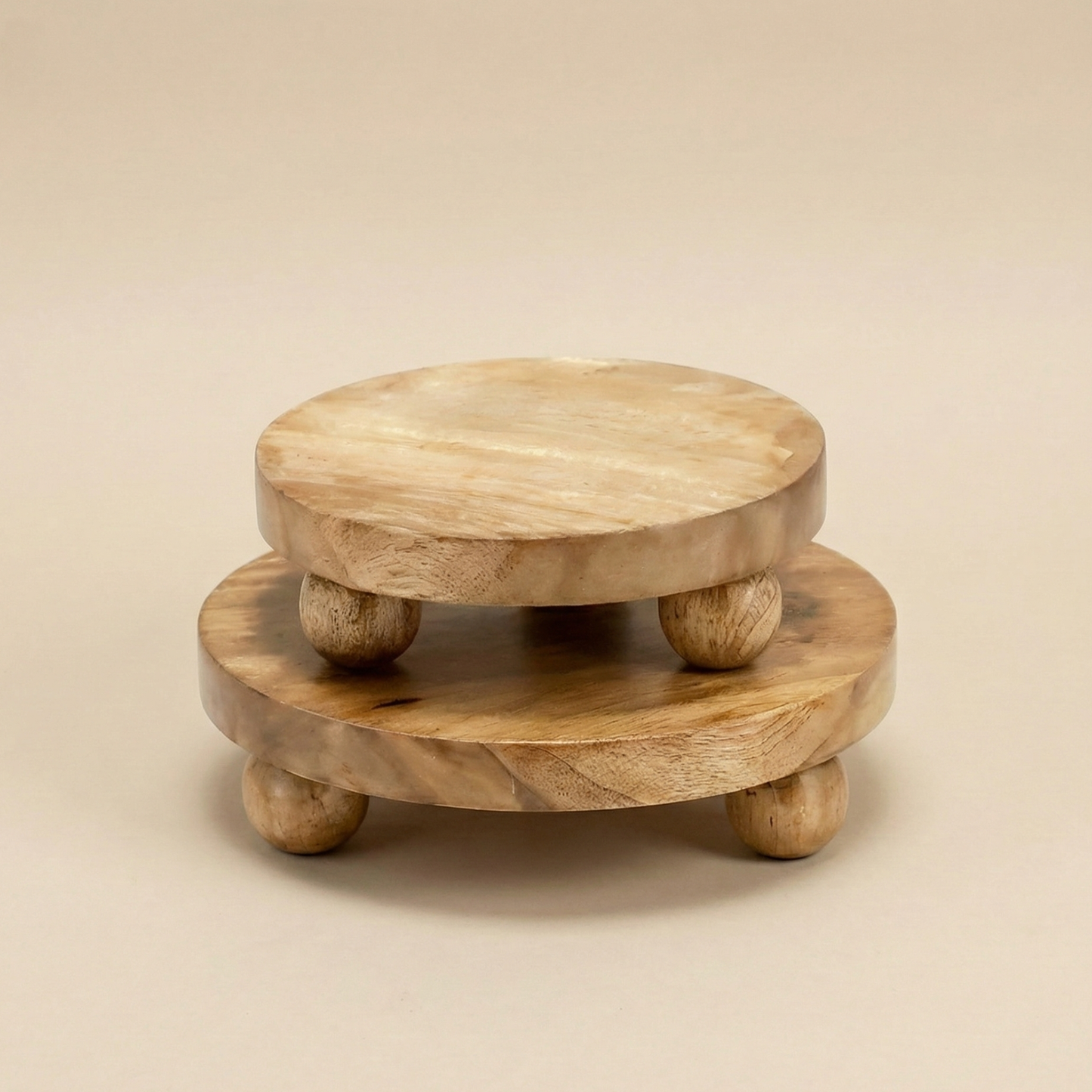 Round Wood Riser