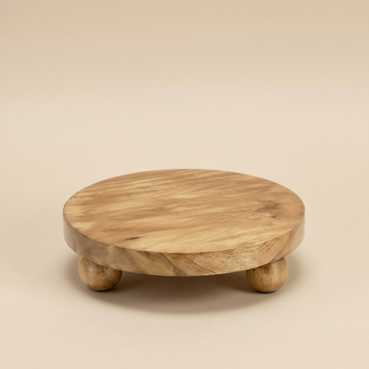 Round Wood Riser