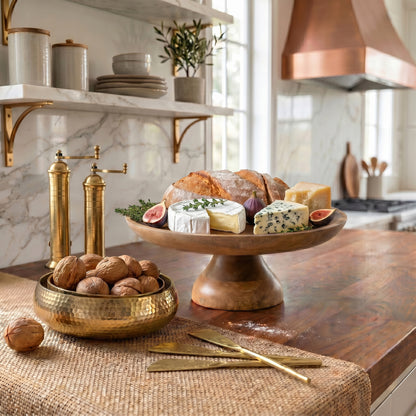 Mangowood Serving Stand