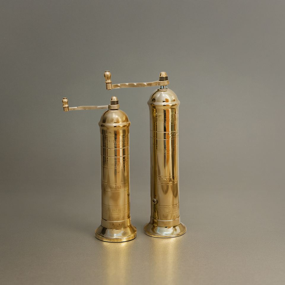 Brass Salt & Pepper Mills
