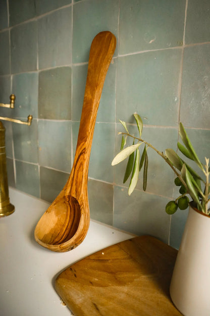 Olive Wood Cooking Spoon Set - Cove Home