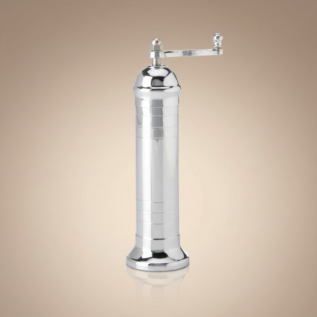 Brass & Chrome Salt Mill