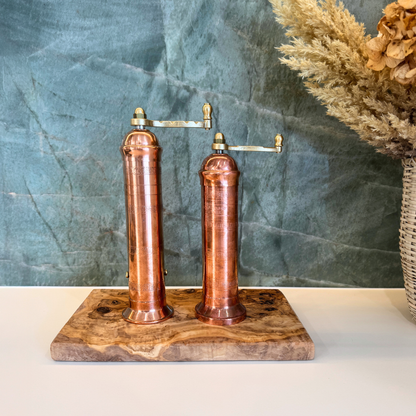 Brass & Copper Salt & Pepper Mills
