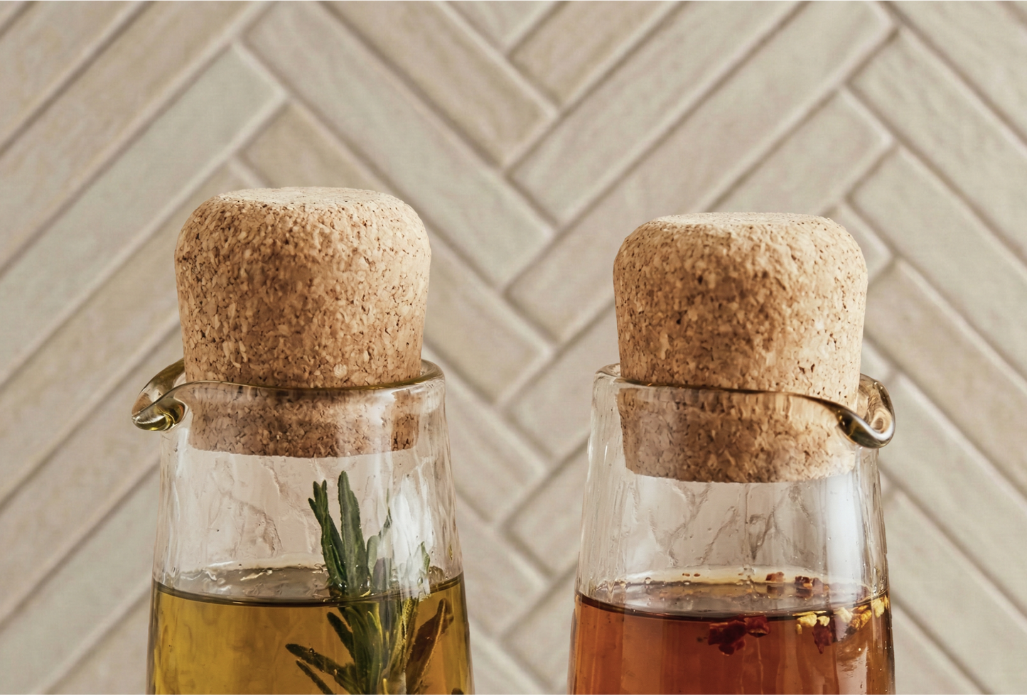 Oil & Vinegar Carafe - Set of 2