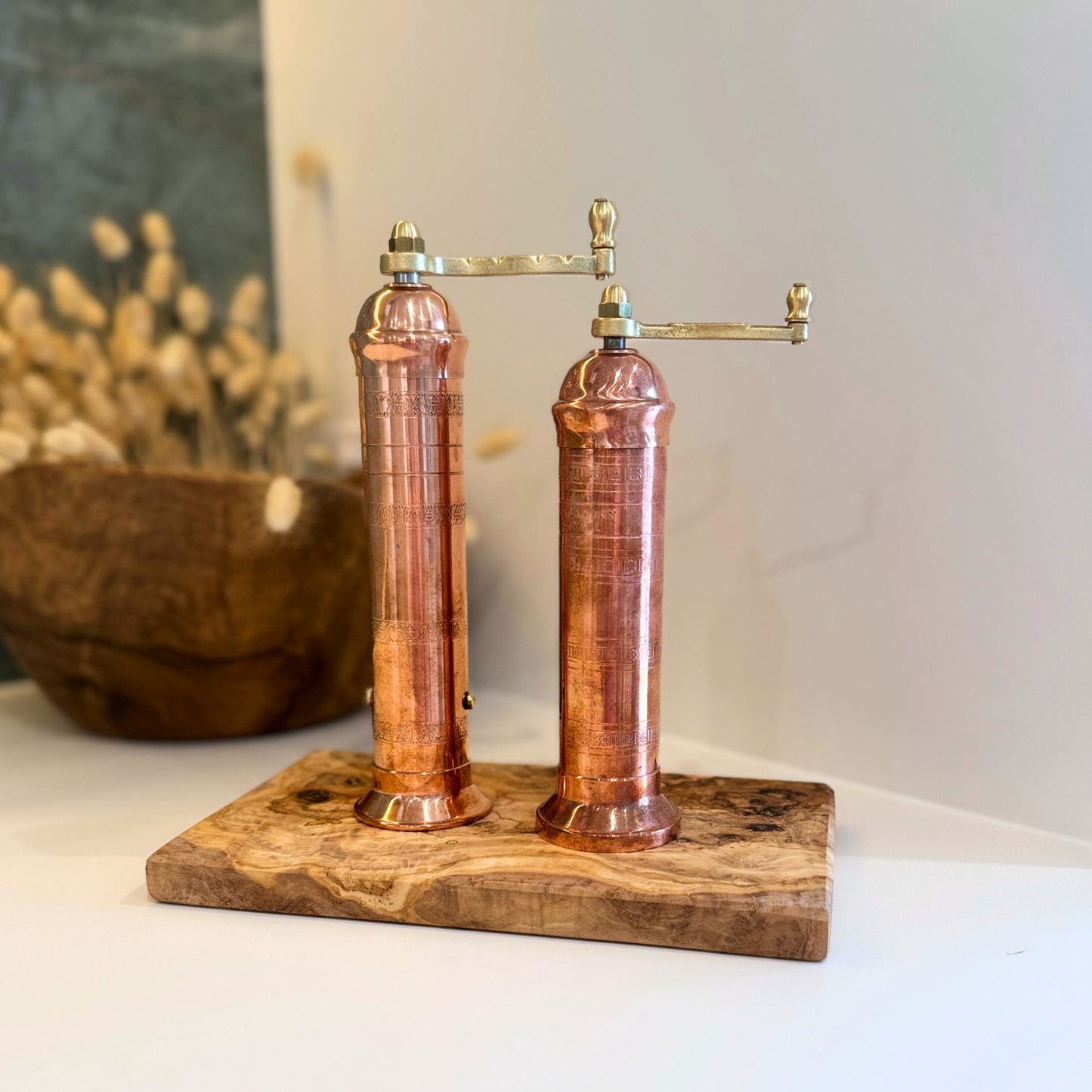 Brass & Copper Salt & Pepper Mills