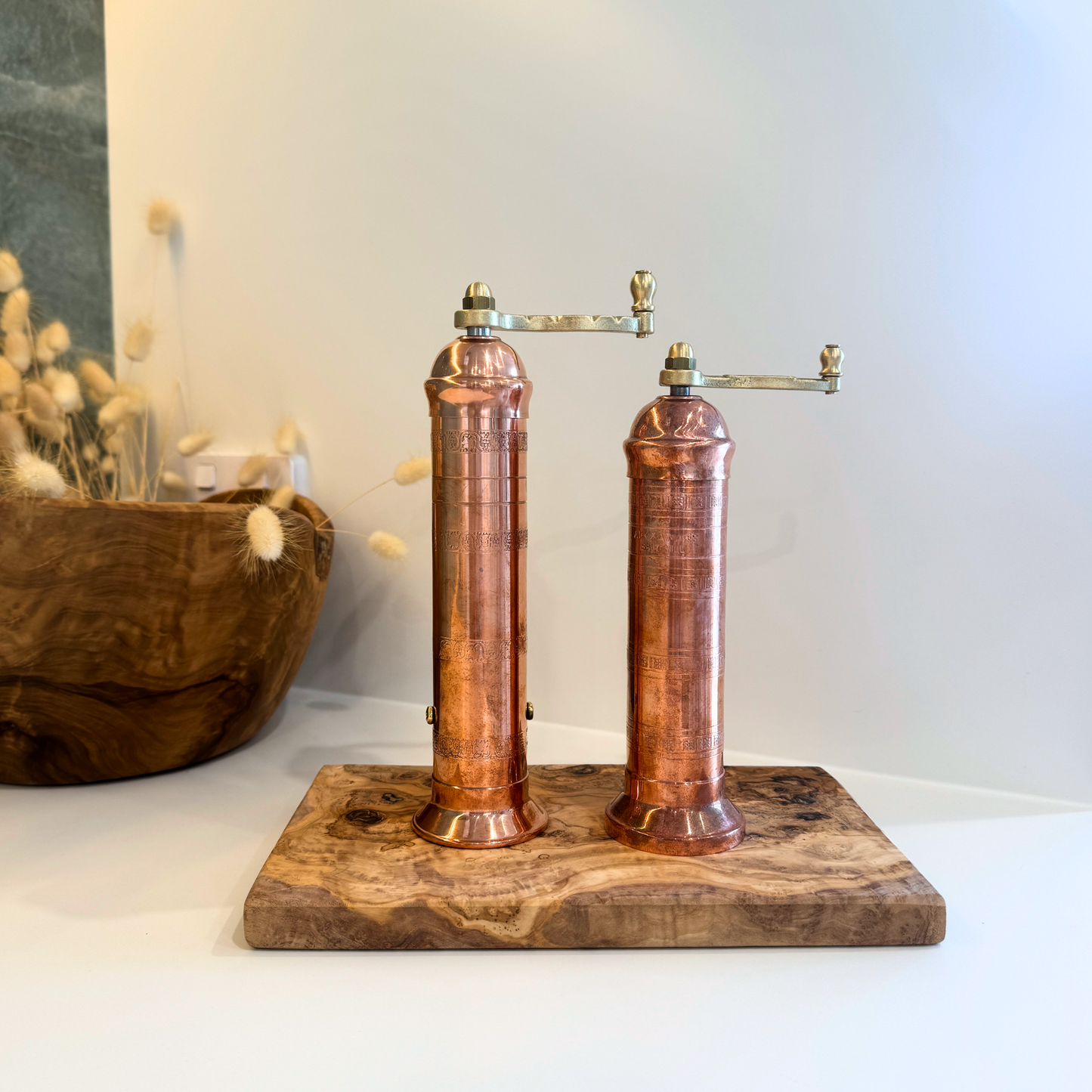 Brass & Copper Salt & Pepper Mills