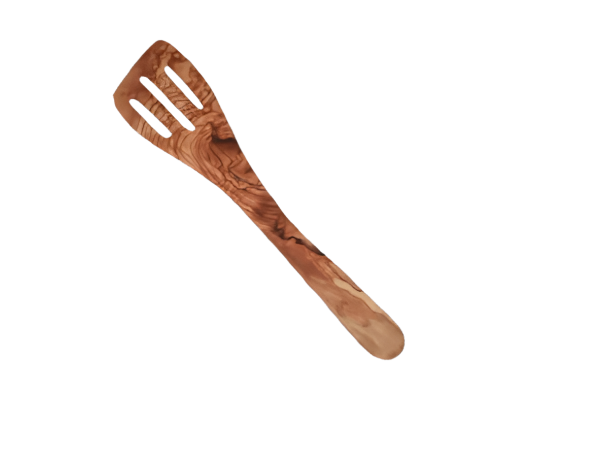 Olive Wood Spatula & Spoon Rest Set