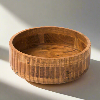 Acacia Wood Bowl Set
