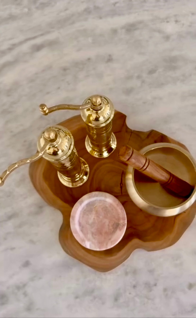 Pink Marble Spoon Rest
