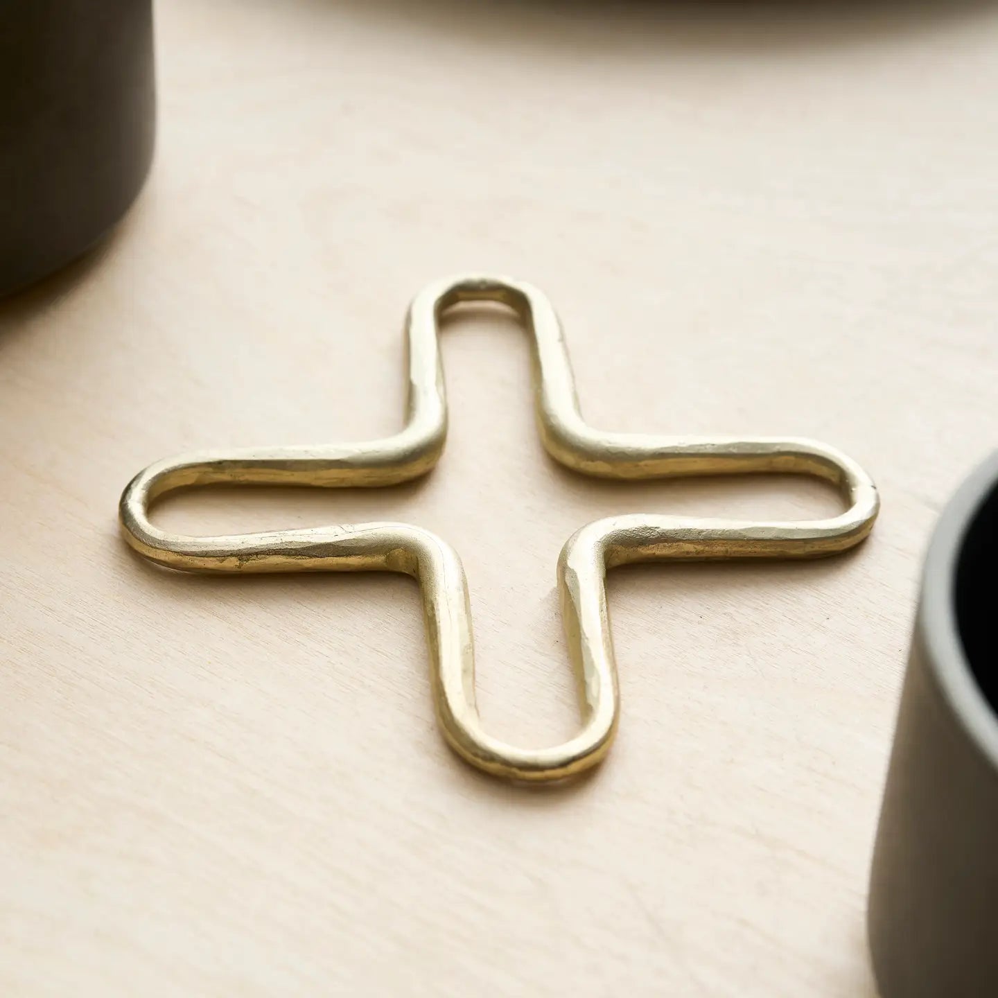 Brass Mini Trivets - Set of 2