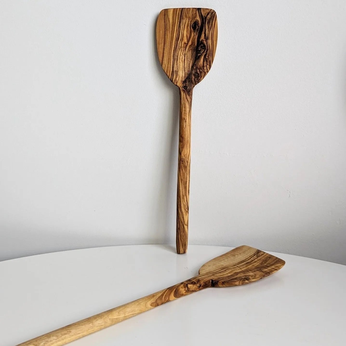 Olive Wood Pancake Spatula - Cove Home