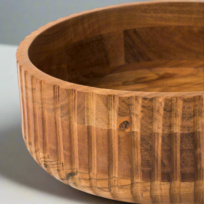 Acacia Wood Bowl Set