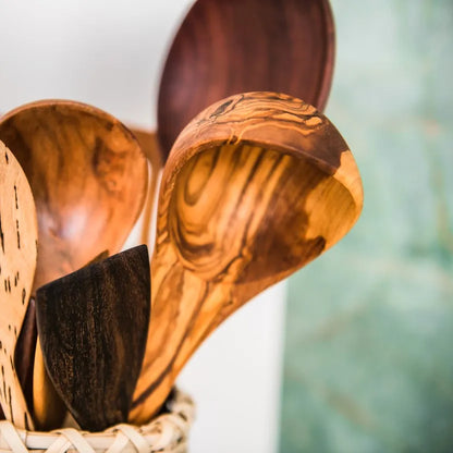 Olive Wood Ladle - Cove Home