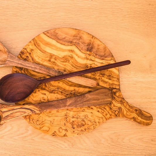 Olive Wood Round Board - Cove Home