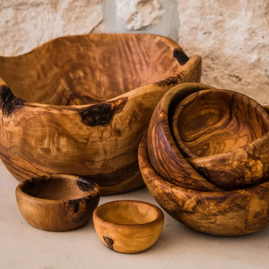 Olive Wood Bowl Bestseller Bundle - Cove Home