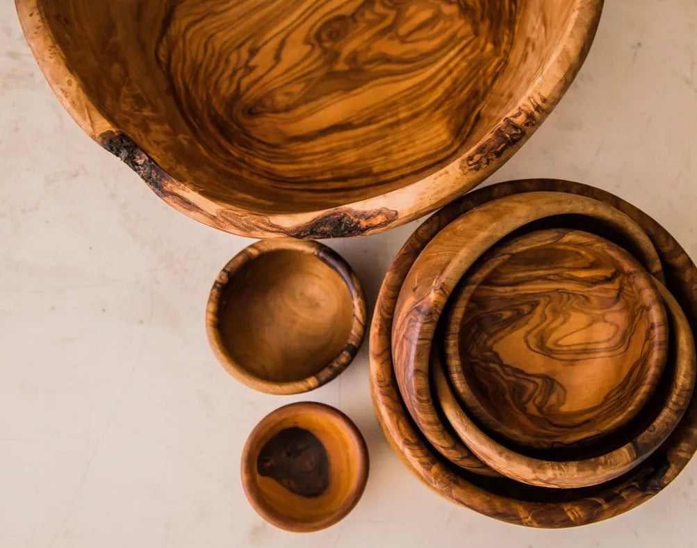 Olive Wood Bowl Bestseller Bundle - Cove Home