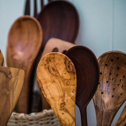 Olive Wood Cooking Spoon Set - Cove Home