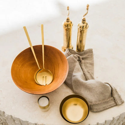 Brass Salt & Pepper Mills - Set - Cove Home