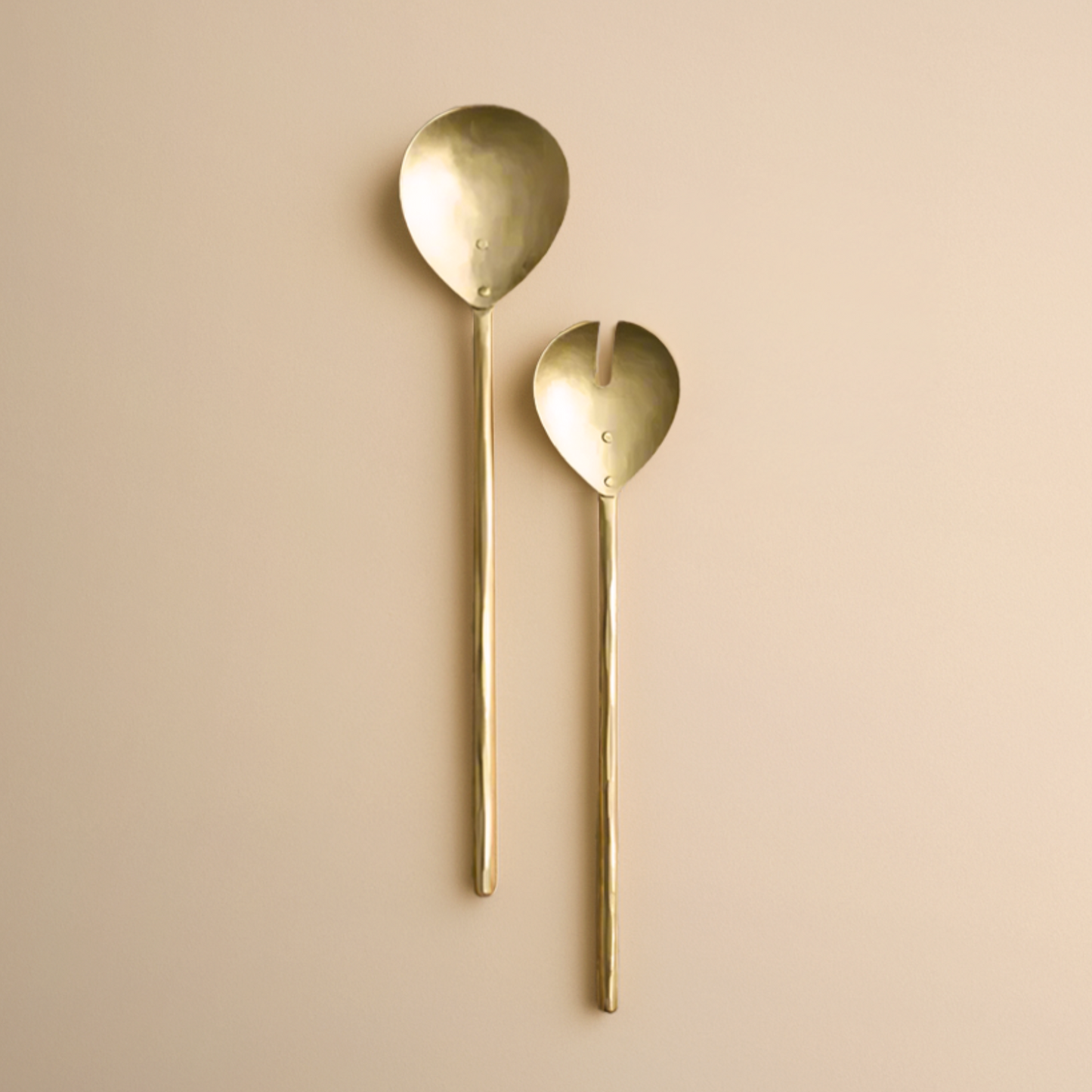 Brass Salad Servers - Set of 2