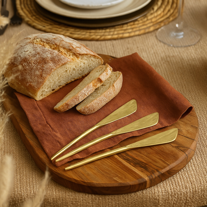 Brass Spreader Knives - Set of 3