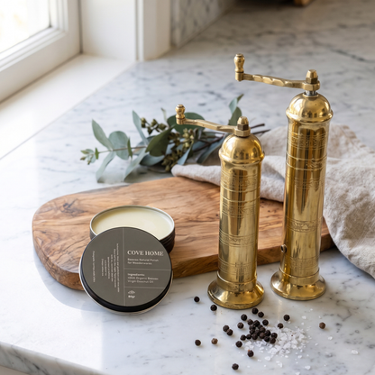 Cove Home Organic Brass & Wood Balm
