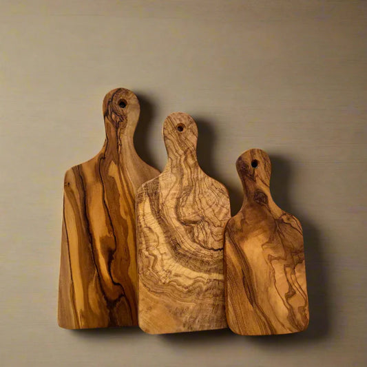 Olive Wood Essential Board Set