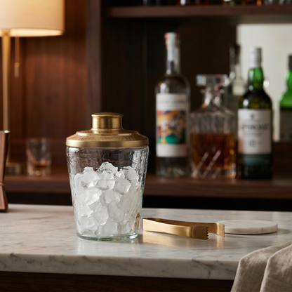 Ice Set - Bucket & tongs