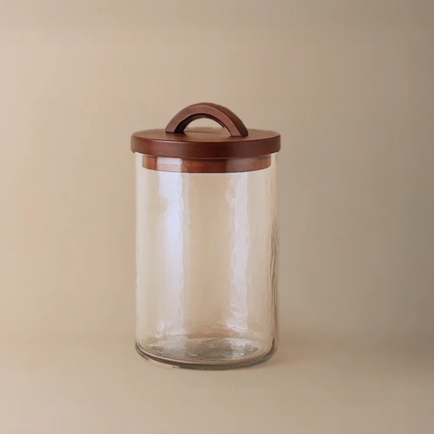Handblown Heritage Canister - Clear