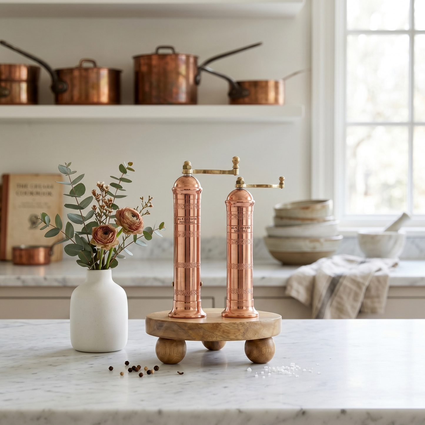 Brass & Copper Mills Riser Set