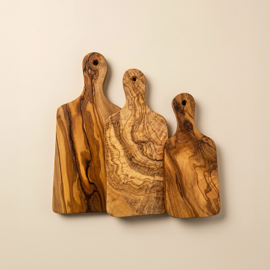 Olive Wood Essential Board Set