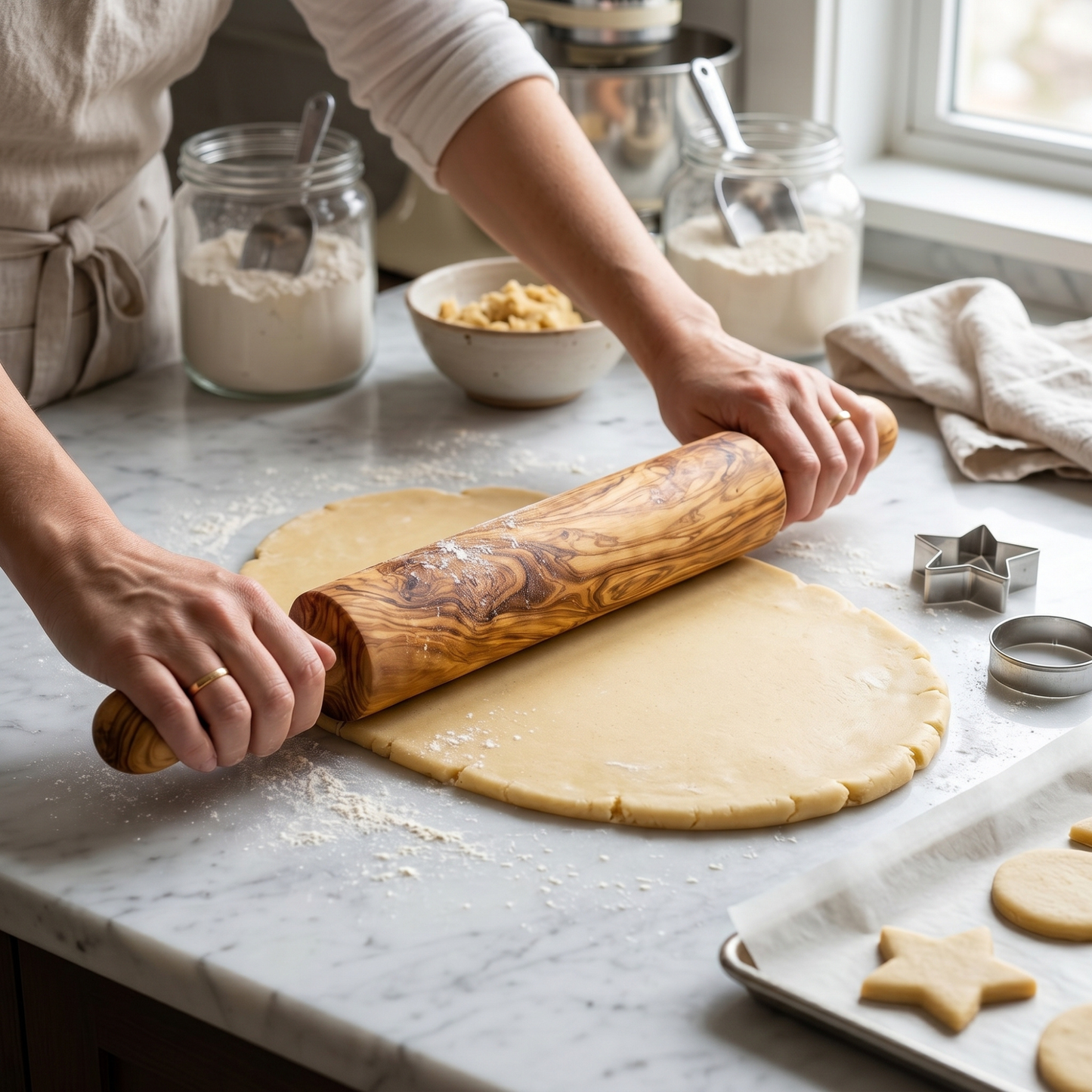 Olive Wood Rolling Pin