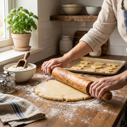 Olive Wood Rolling Pin