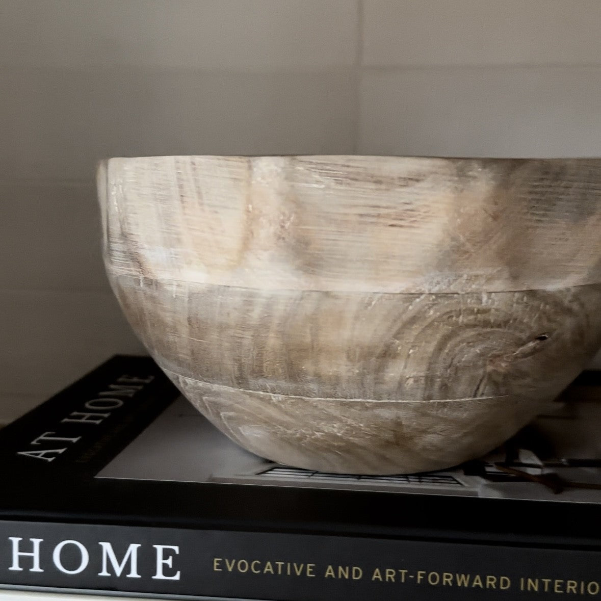 Earthy Carved Bowl