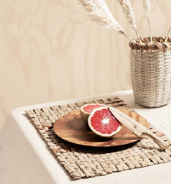Handwoven Reed Placemat - set of 4