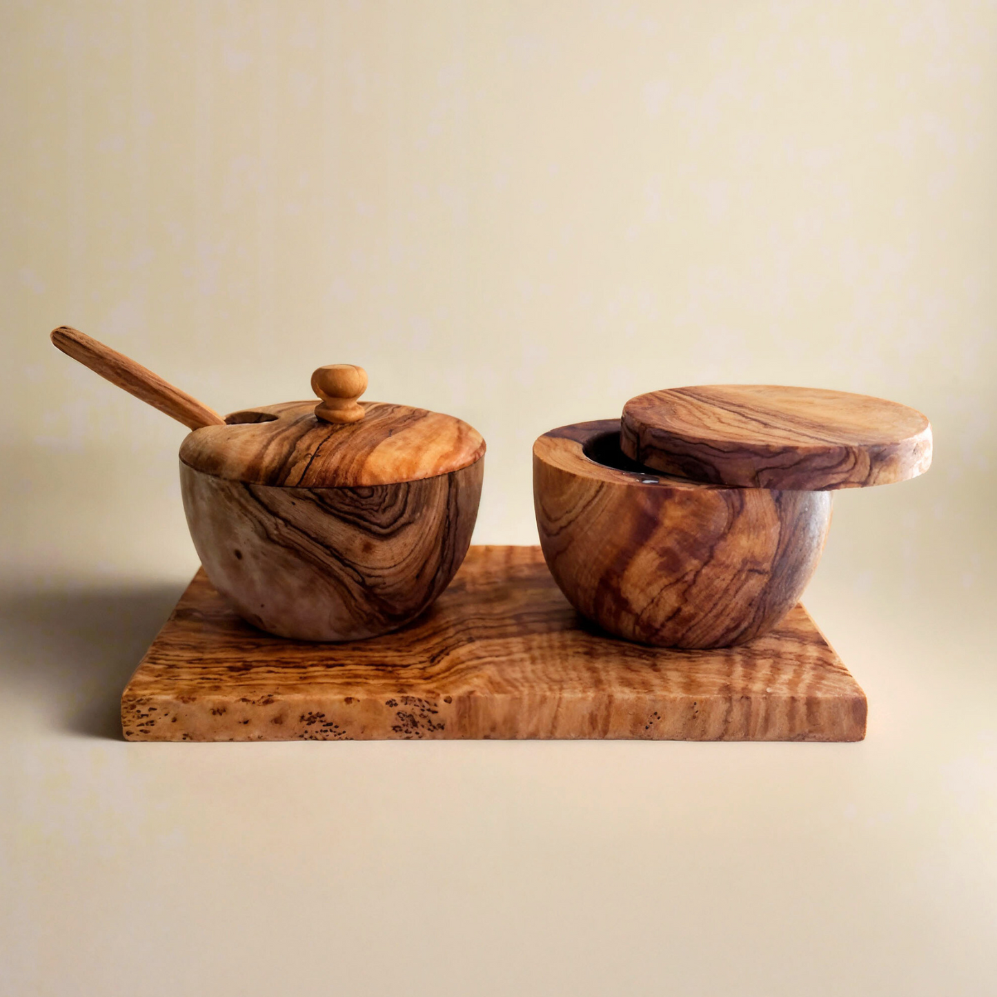 Olive Wood Salt Cellar