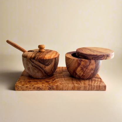 Olive Wood Salt Cellar
