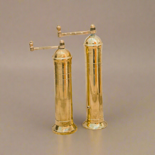 Brass Salt & Pepper Mills -  Set