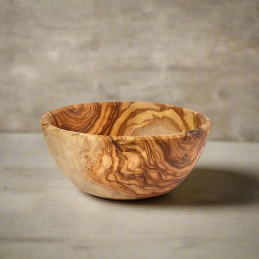 Olive Wood Classic Salad Bowl