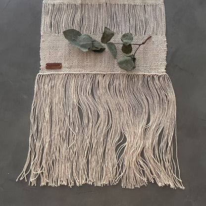 White Thread Table Runner - Cove Home