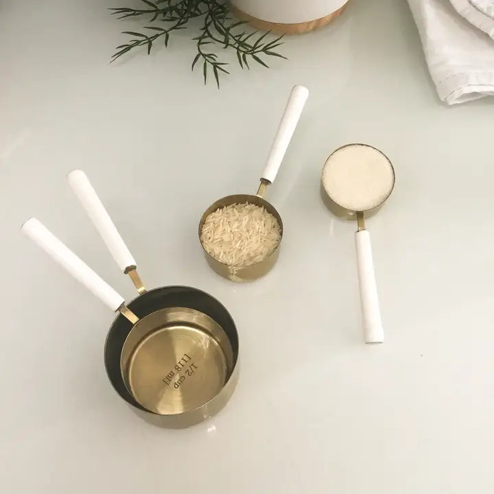 Brass Measuring Cup Set