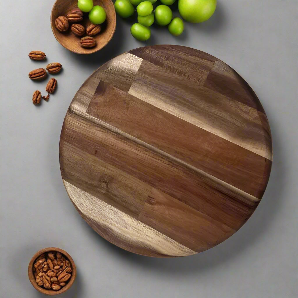 Walnut Round Board 12"