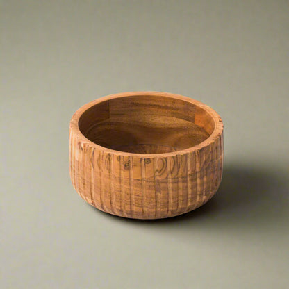 Acacia Wood Bowl Set