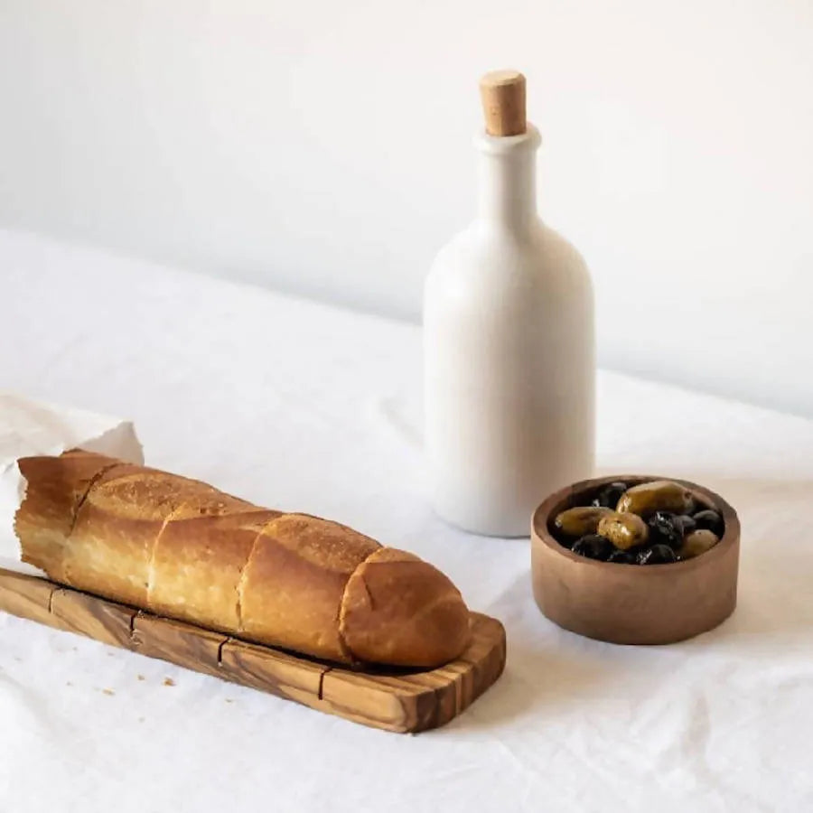 Olive Wood Bread Slicing Board - Cove Home